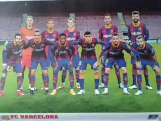 FC BARCELONA. БАРСЕЛОНА / PSG ПСЖ Париж ЛЧ 2021 (А4)! ОПТОМ СКИДКИ 30%!