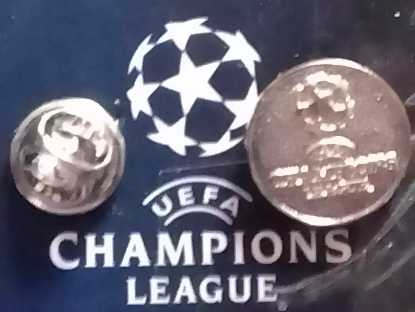 Футбольн. знак Стюарда финала ЛЧ 2018 в Киеве. Footbal Badge. Оптом скидки 30%!