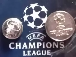 Футбольн. знак Стюарда финала ЛЧ 2018 в Киеве. Footbal Badge. Оптом скидки 30%!