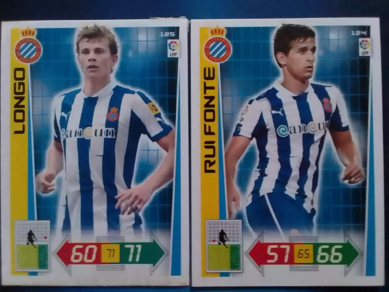Карточка ЛОНГО, LONGO - ЕСПАНЬОЛ, ESPANYOL. Испания 2012-13. Оптом скидки до 30%