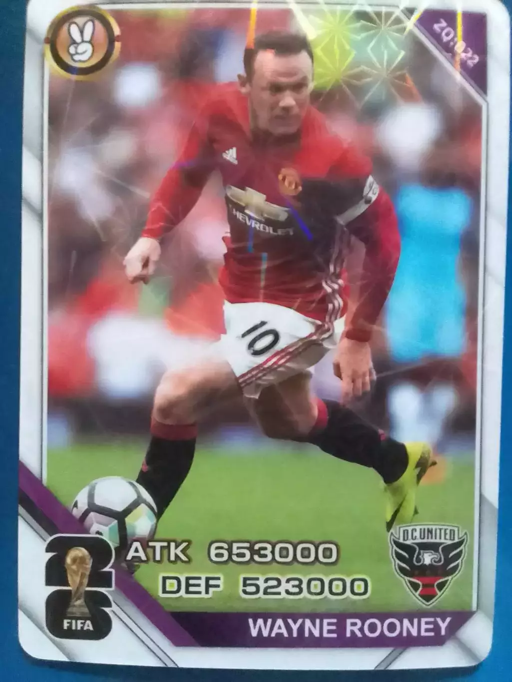 Карточка FIFA 26 -Wayne ROONEY. Уейн РУНИ D.C. UNITED. США. Оптом скидки 30%
