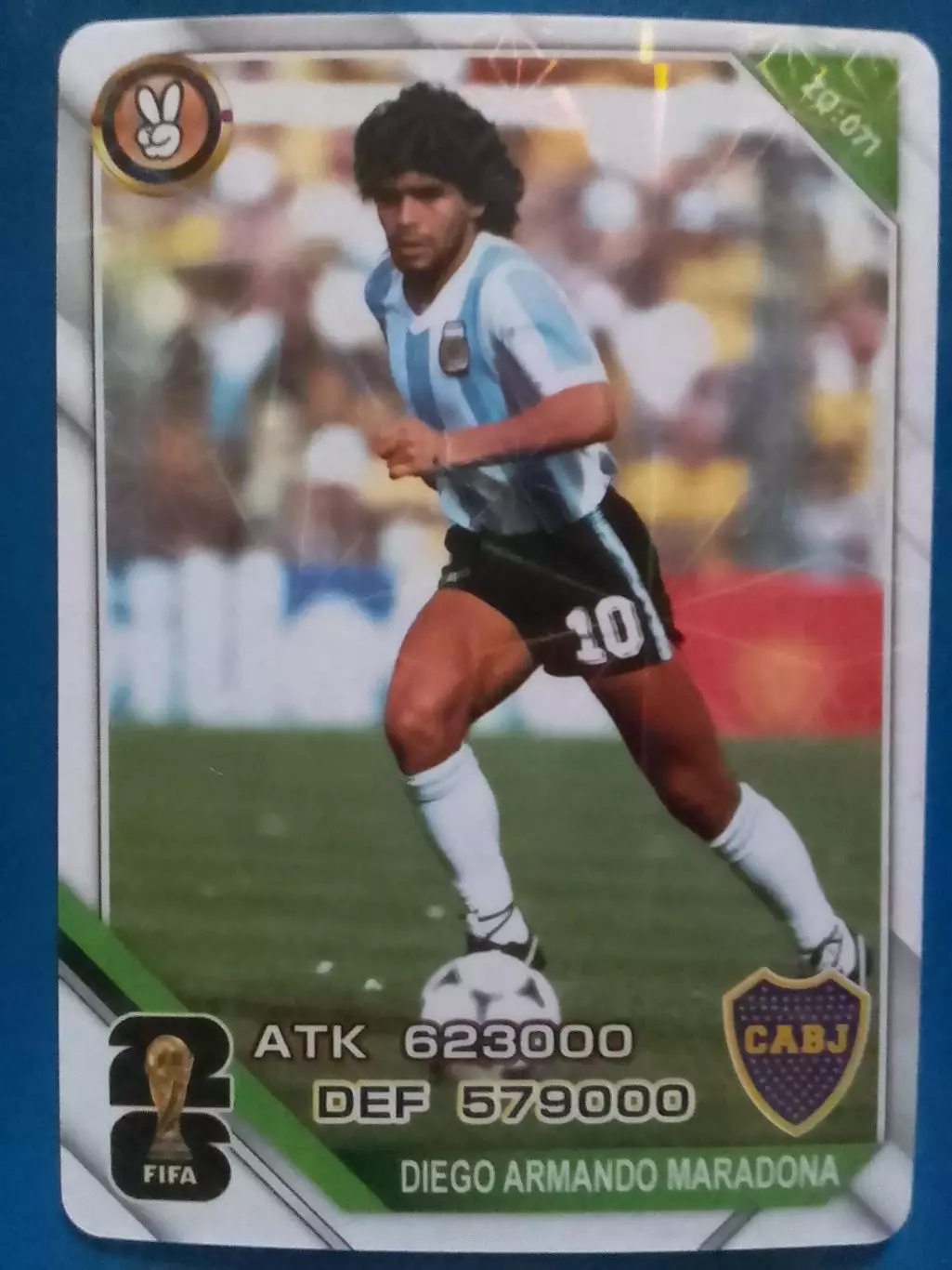 Карточка FIFA 26 -Diego Armando MARADONA. Диего МАРАДОНА. CABJ. Оптом скидки 30%
