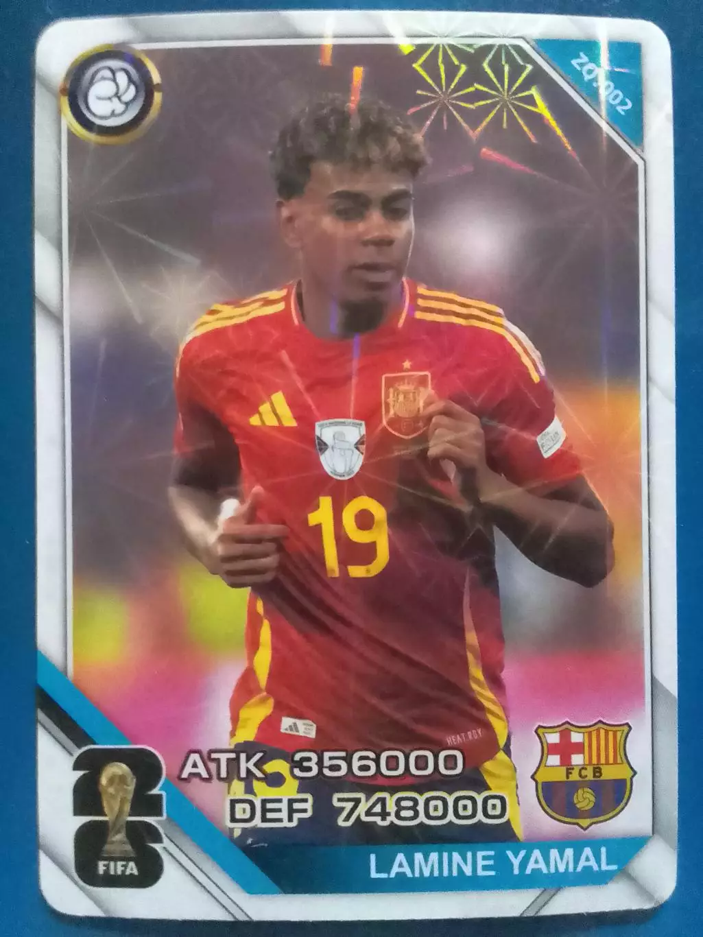 Карточка FIFA 2026 - Lamine YAMAL. ЯМАЛЬ. Испания, Барселона. Оптом скидки 30%!