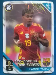 Карточка FIFA 2026 - Lamine YAMAL. ЯМАЛЬ. Испания, Барселона. Оптом скидки 30%!