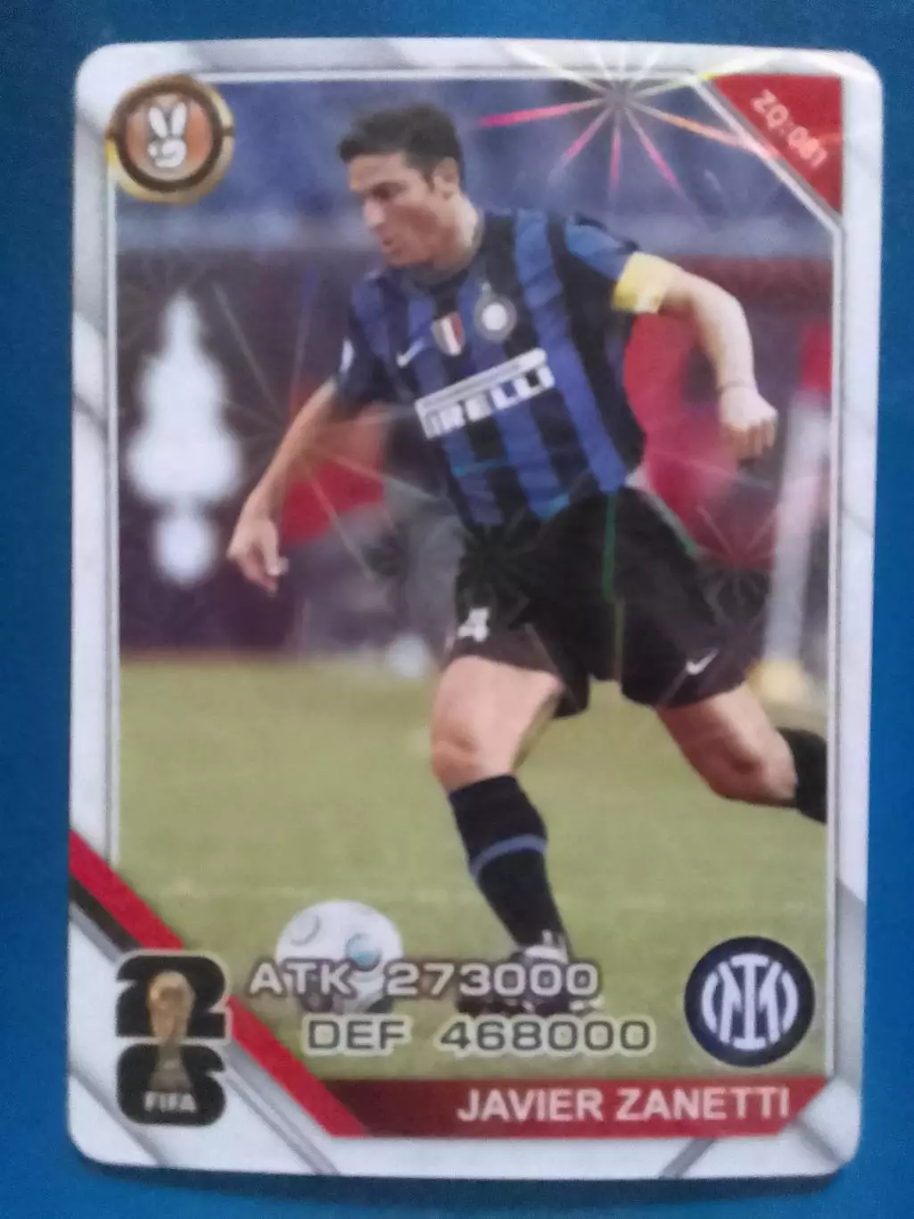 Карточка FIFA 26 - Javier ZANETTI, Джавьер ЗАНЕТТИ. Италия, Оптом скидки до 30%!