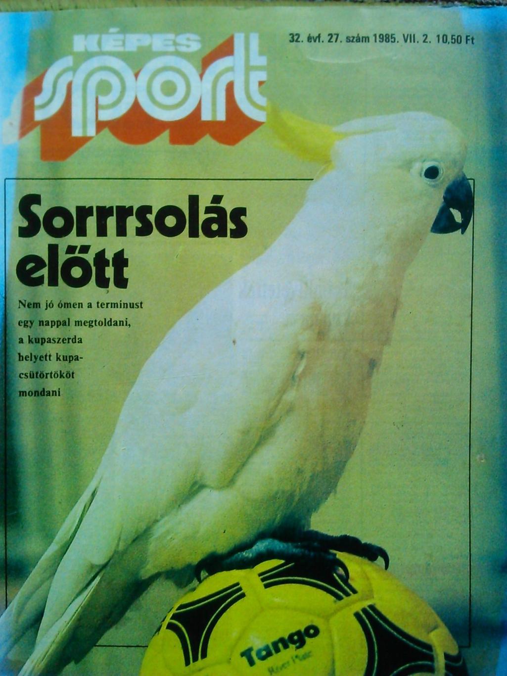 KEPES SPORT (Кепеш спорт) № 22.1985. Гуртом знижки до 50%! 5