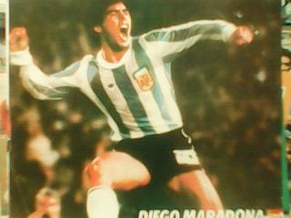 Диего Марадона из журнала Кепеш спорт
