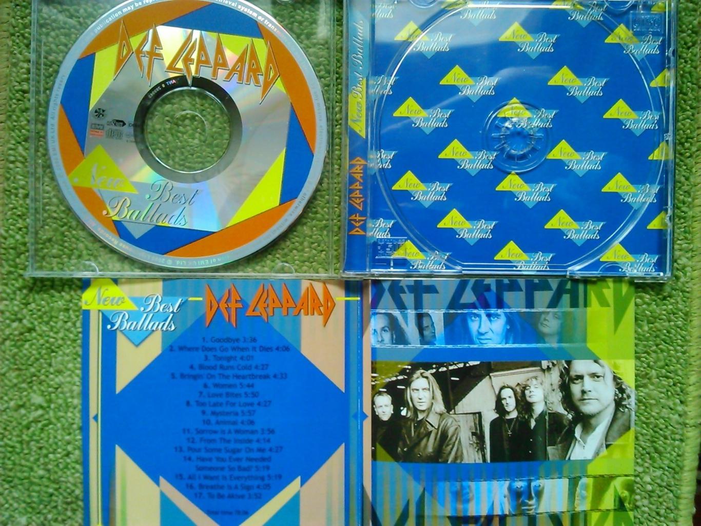 Audio CD. Def Leppard Best Ballads. Оптом скидки до 50%! 1