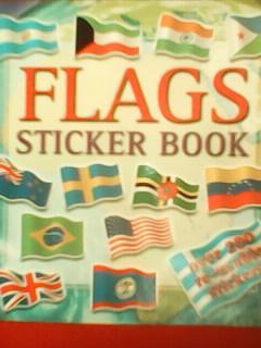 FLAGS. Sticker Book. Флаги. Книга наклеек