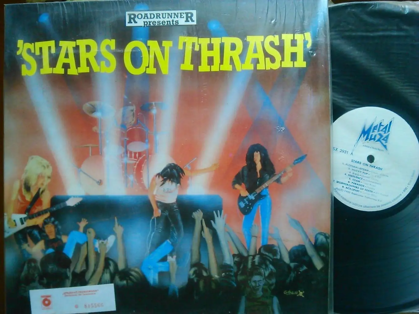 STARS ON THRASH. LP 1990 (Звезды треша) Сборник. Оптом скидки до 31%!