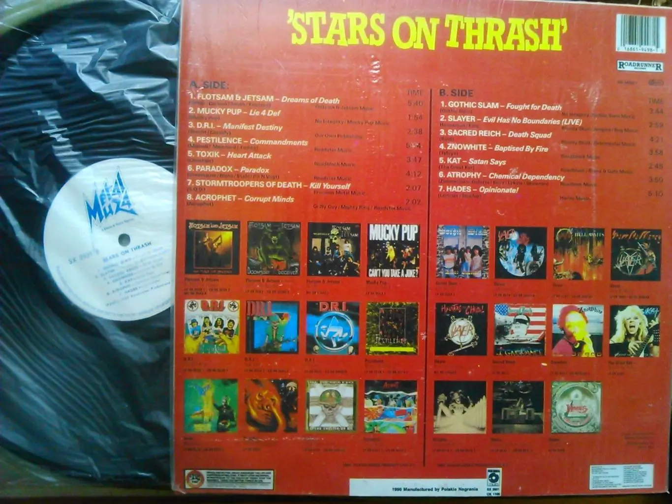 STARS ON THRASH. LP 1990 (Звезды треша) Сборник. Оптом скидки до 31%! 1
