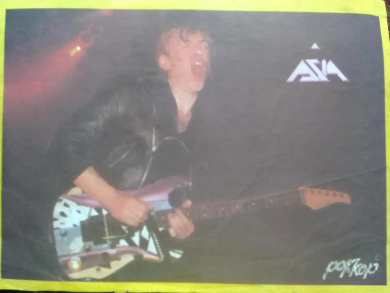 Zakk Wylde (Grupp.-Ozzy Osbourne) \ AZIA двухсторонний плакат/ Оптом скидки 34%! 1