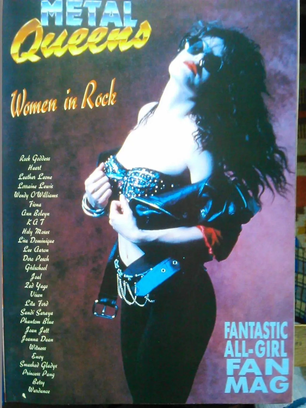 METAL HAMMER №9.1990 (Германия).Метаl Queens(Women in Rock) Гуртом знижки до 50% 3
