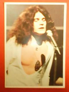Дан Мак Каферти из группы НАЗАРЕТ. открытка-наклейка 1975