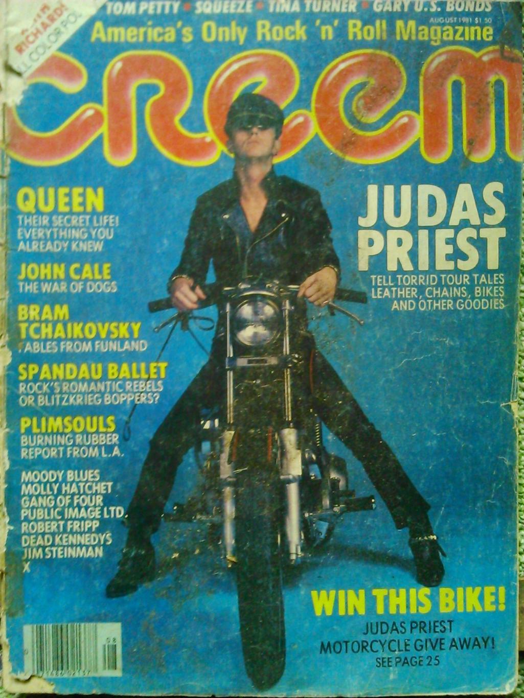 журнал CREEM. 08.1981 (США) Оптом скидки до 50%!