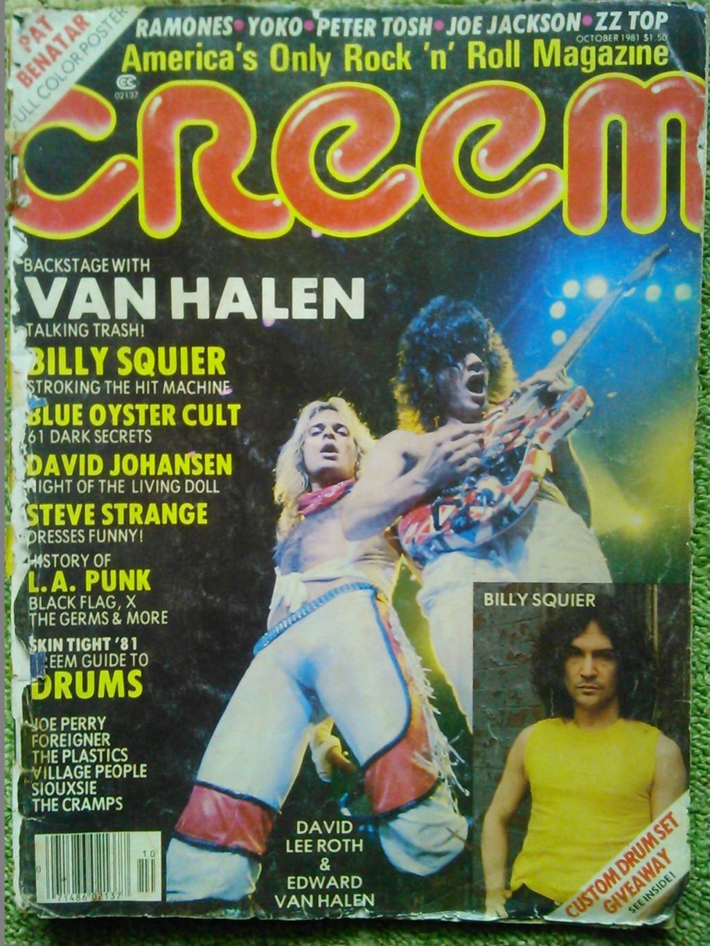 CREEM. 08.1981 (США) Американский рок-н-рольный журнал. Оптом скидки до 50%!