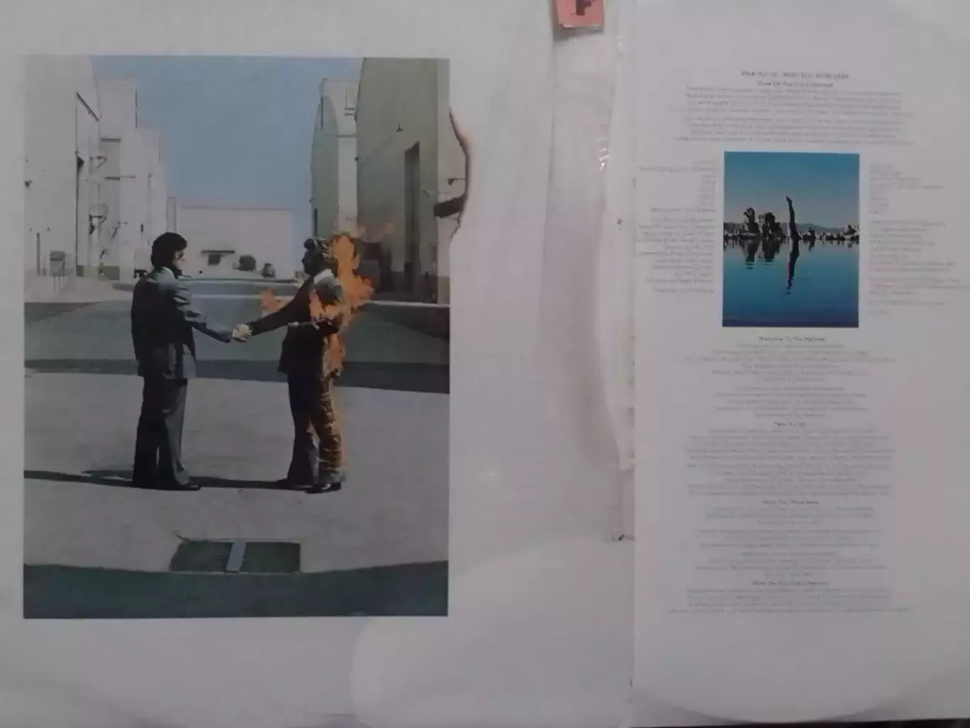 LP. PINK FLOYD-Wish You Were Here.(made in USA).Оптом скидки до 32%