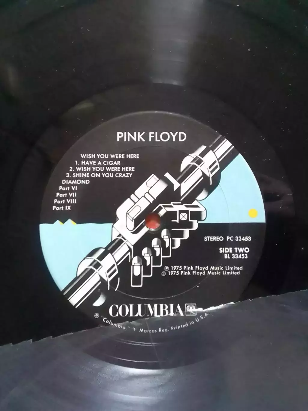 LP. PINK FLOYD-Wish You Were Here.(made in USA).Оптом скидки до 32% 4
