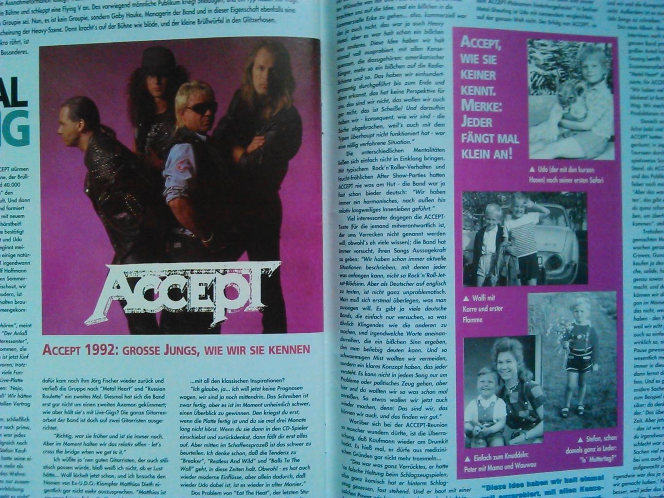 ROCK HARD Nr64.(Германия) 09.1992. Гуртом знижки! 2
