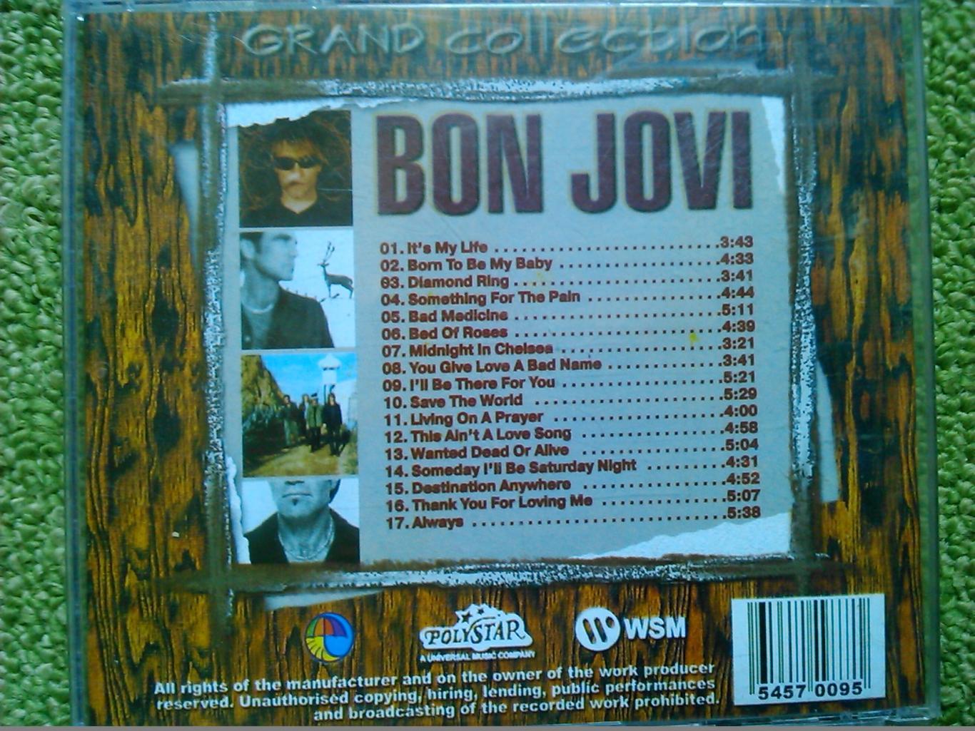 Audio CD. BON JOVI-Grand Collection. Оптом скидки до 50% 2