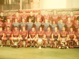 БАРСЕЛОНА (Испания)./БАВАРИЯ Мюнхен.(Германия.).(двухстор онний 28 Х 40 см.)