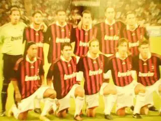 ИНТЕРНАЦИОНАЛЕ Милан (Италия)./МИЛАН (Италия).(двухсторонни й 28 Х 40 см.) 1