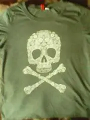 футболка с принтом