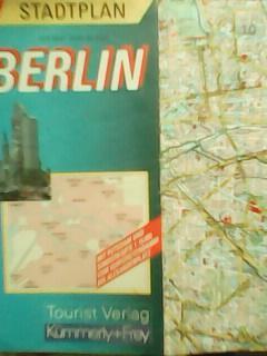 ВERLIN/ Берлин. Германия. План города на немецком языке