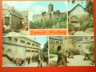 Eisenach/ Wartburg. Почтовая карточка ГДР.