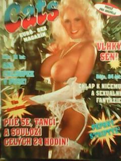 Cats 1993.#10 (Чехословакия) Евро-секс журнал для взрослых. Красивые девушки..