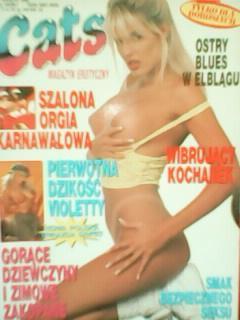 Сats 1995.#13-праздничный (Польща) Только для взрослых. Красивые девушки..