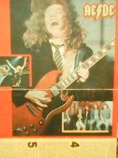 для фанов AC/DC -постер из Музыкального журнала.Польща 11.91/разм.-32 х 37 см.