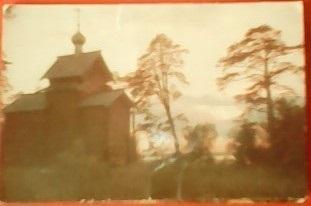 Новгород. Никольская церковь из деревни Тухоля. 1971 г.