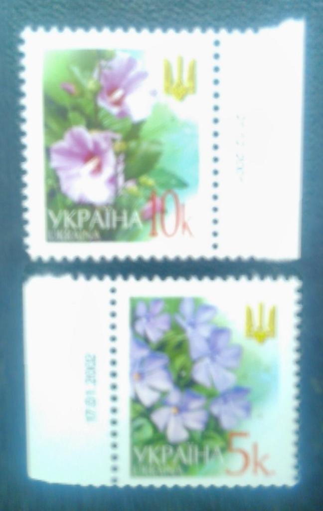 Украина.2002. №429. 6-й стандарт 5к.(л.кр) коллекц.марка.