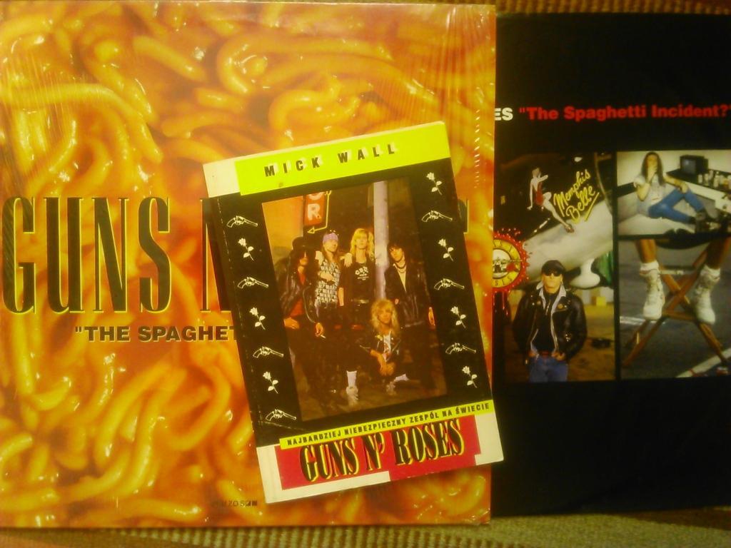 GUNS N ROSES -The Spaghetti Inciedent. LP 1993 +книжечка Guns n Roses Gratis!