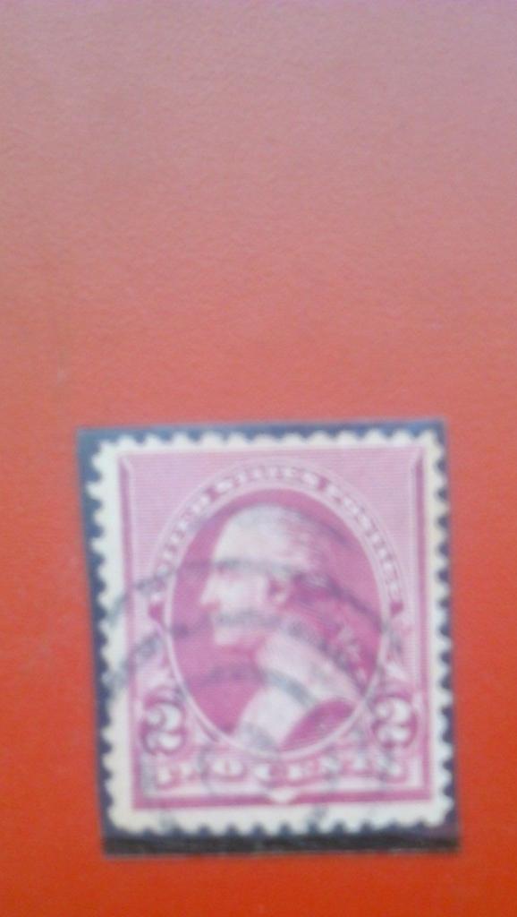 US Postage.1890 г.№159. . -2 цента.(гашеная.) коллекционная марка США.
