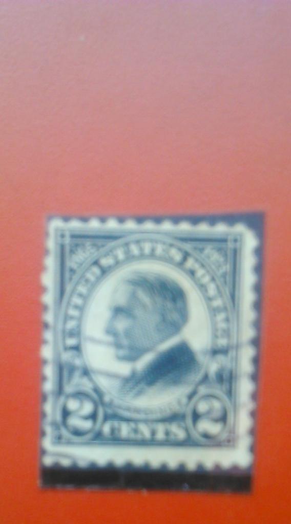 US Postage.1923.№490. Хардинг-2 цента.( гашеная.) коллекционная марка США.