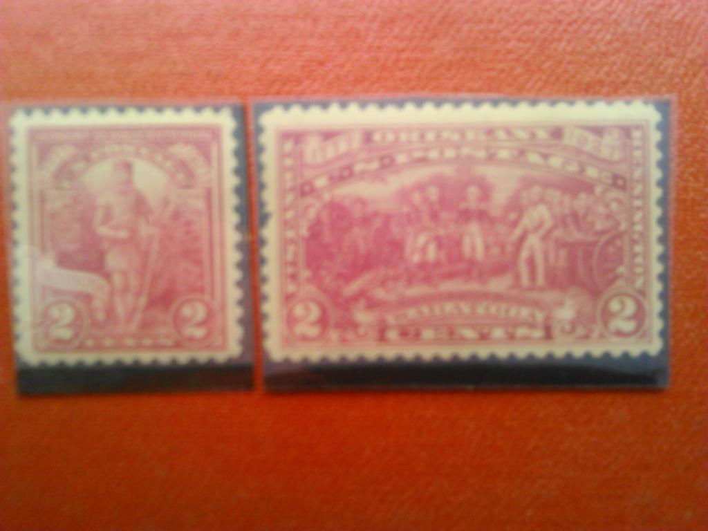 US Postage.1927.№506. карминово-роз.-2 цент.(не гашеная.) коллекц. марка США.