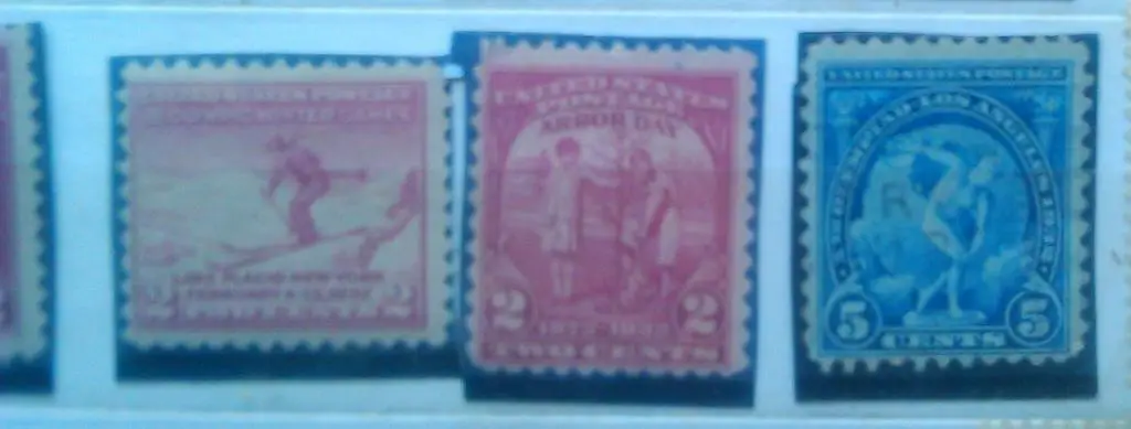 US Postage.1932 г.№563. Arbor Day. красн.-2 цент.(не гашеная.)