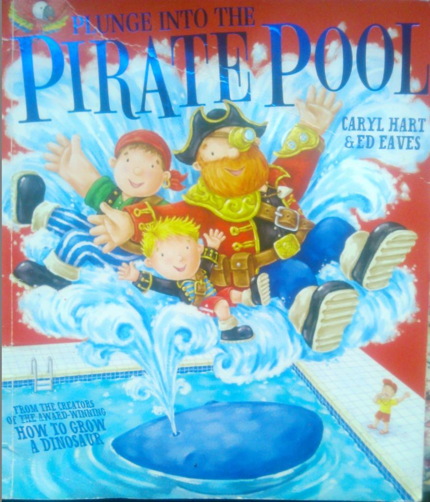 Plunge into the PIRATE POOL/ Книга для детей на английском языке.