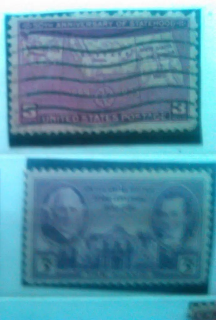 US Postage.1936 г.№594. 100 лет штату Техас .-3 цент.(не гашеная.)