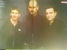 ФУТБОЛ.(UA.) №04 (981) 2012. Постер-МЕССИ, Гвардиола, Эрнандес. Оптом скидки 50% 2