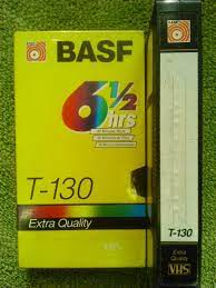 видеокассета.-BASF T-130: - для взрослых (Каролин-суперзвезда. Анал-канал).