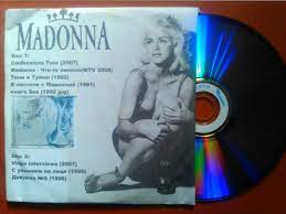 DVD/ MADONNA-Всё о Мадонне на диске-аудио, библио (книга Sex-134 стр...), видео!