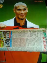 Футбол (Украина)№29(253).2002. Постер-Рио Фердинанд (МЮ)/Ромарио и Леандро.