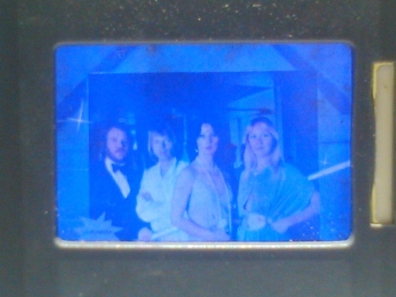 ABBA (АББА) слайд (диапозитив) в пластиковой рамке