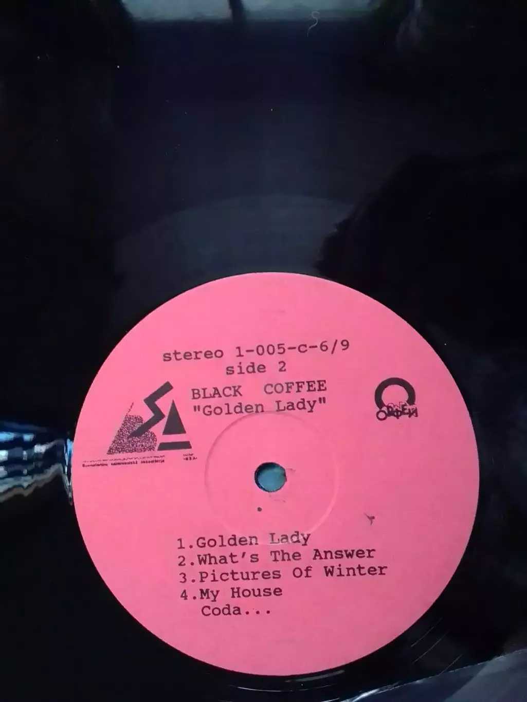 LP. BLACK COFFE (Черный кофе)/Golden Lady. Оптом скидки до 31% 3