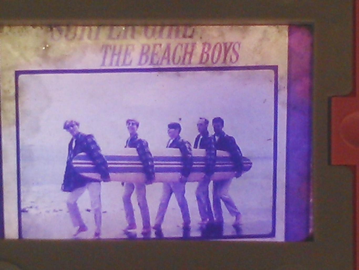 BEACH BOYS слайд (диапозитив) в пластиковой рамке