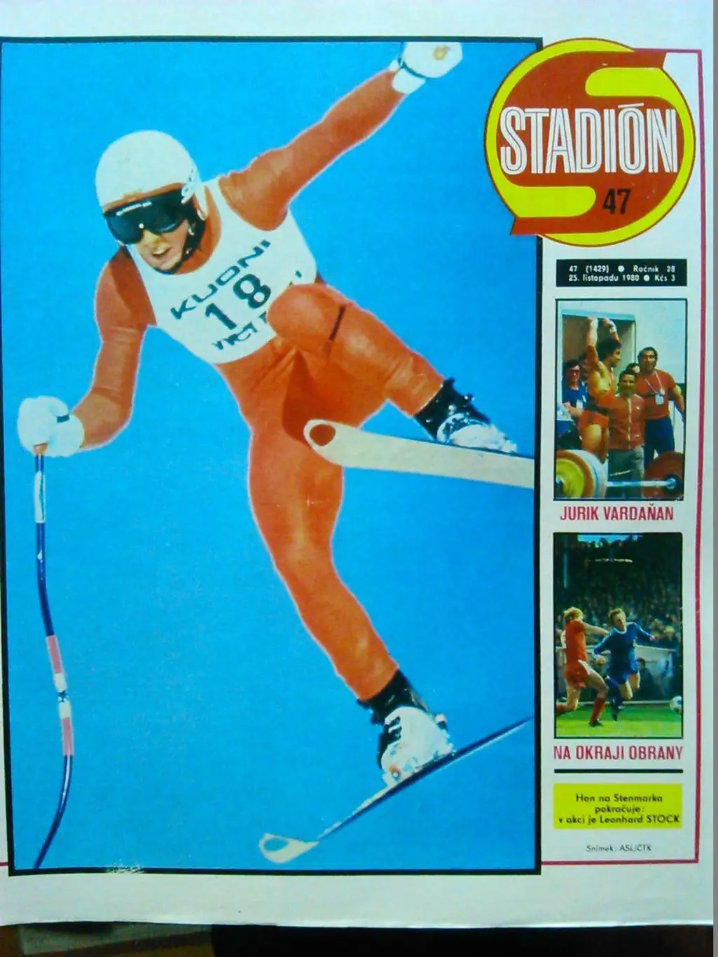 Stadion (Стадион).№ 45.1980. ХОКЕЙ. ФУТБОЛ. ФОРМУЛА-1. Оптом знижки 31% 4