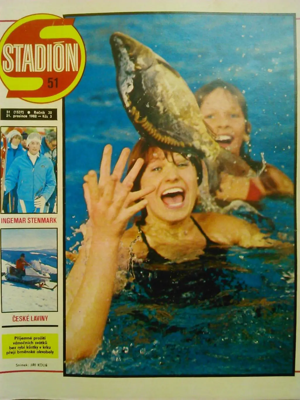 Stadion (Стадион).№ 50 1982 (Чех.) Футбол, хоккей. теннис... Оптом скидки до 32% 4